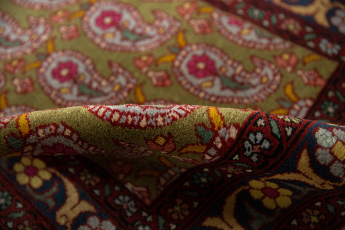 2x3 Vintage Farahan Sarouk Rug Mat