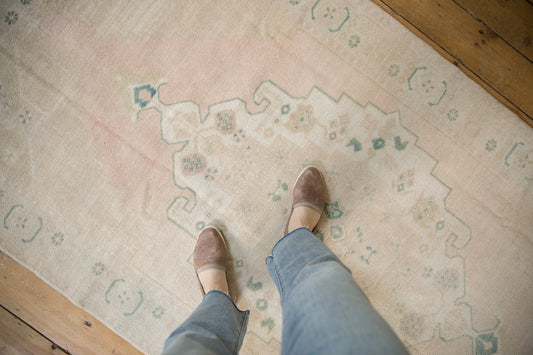 4x8 Vintage Distressed Oushak Rug Runner