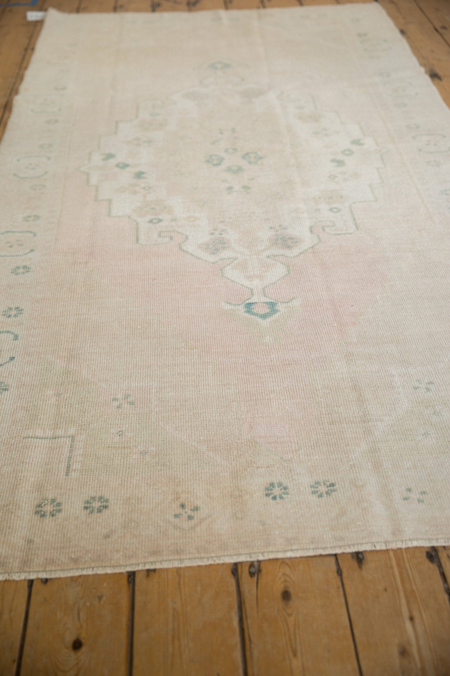 4x8 Vintage Distressed Oushak Rug Runner