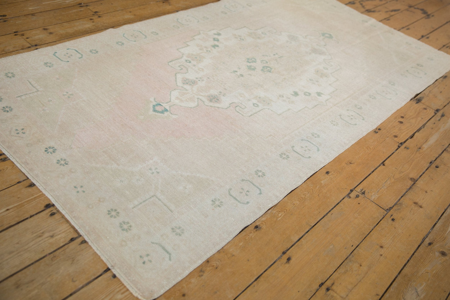 4x8 Vintage Distressed Oushak Rug Runner