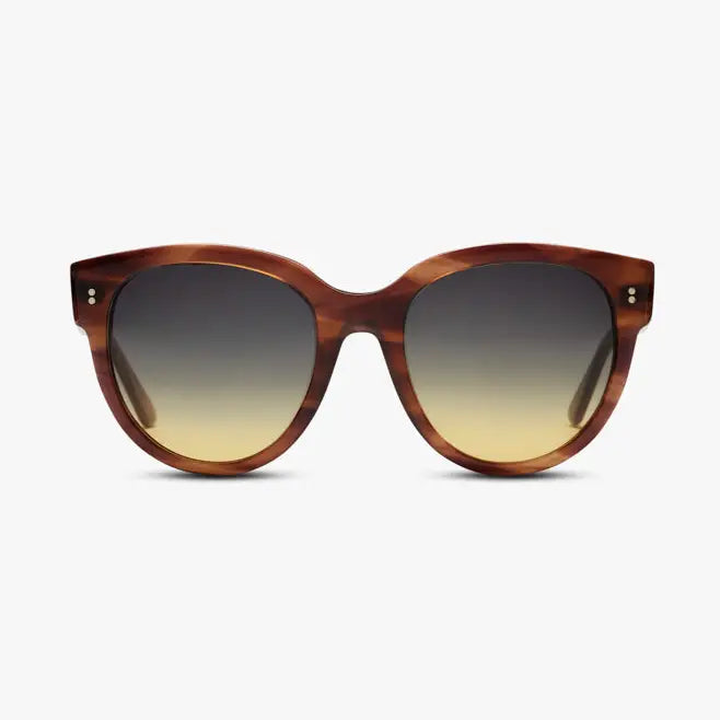 Joan, Horn/Smoke Sunglasses