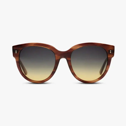 Joan, Horn/Smoke Sunglasses