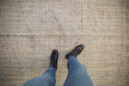 5.5x9.5 Vintage Distressed Oushak Carpet