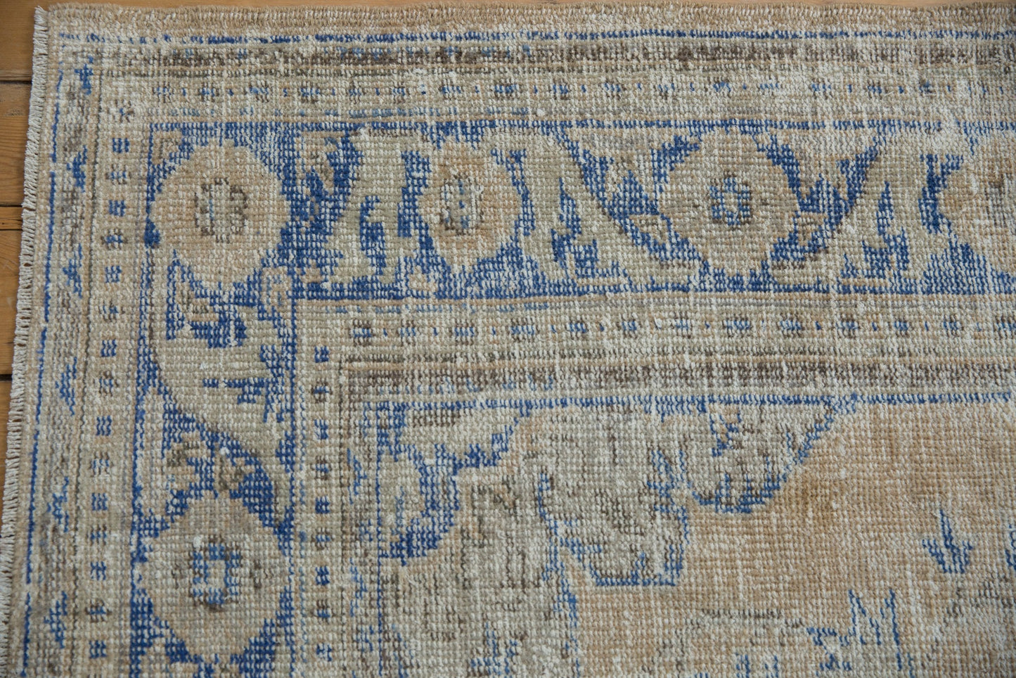 7.5x9 Vintage Distressed Oushak Carpet