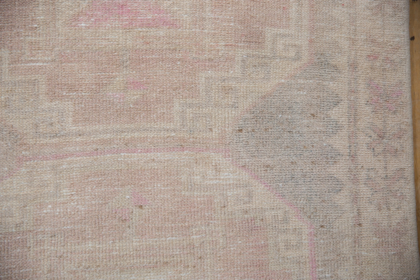 3.5x11.5 Vintage Distressed Oushak Rug Runner