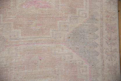 3.5x11.5 Vintage Distressed Oushak Rug Runner