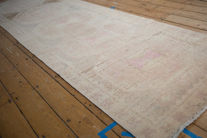 3.5x11.5 Vintage Distressed Oushak Rug Runner