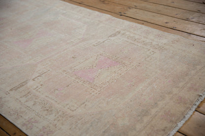 3.5x11.5 Vintage Distressed Oushak Rug Runner