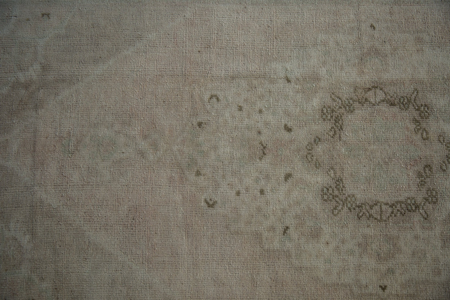 5x9 Vintage Distressed Oushak Carpet