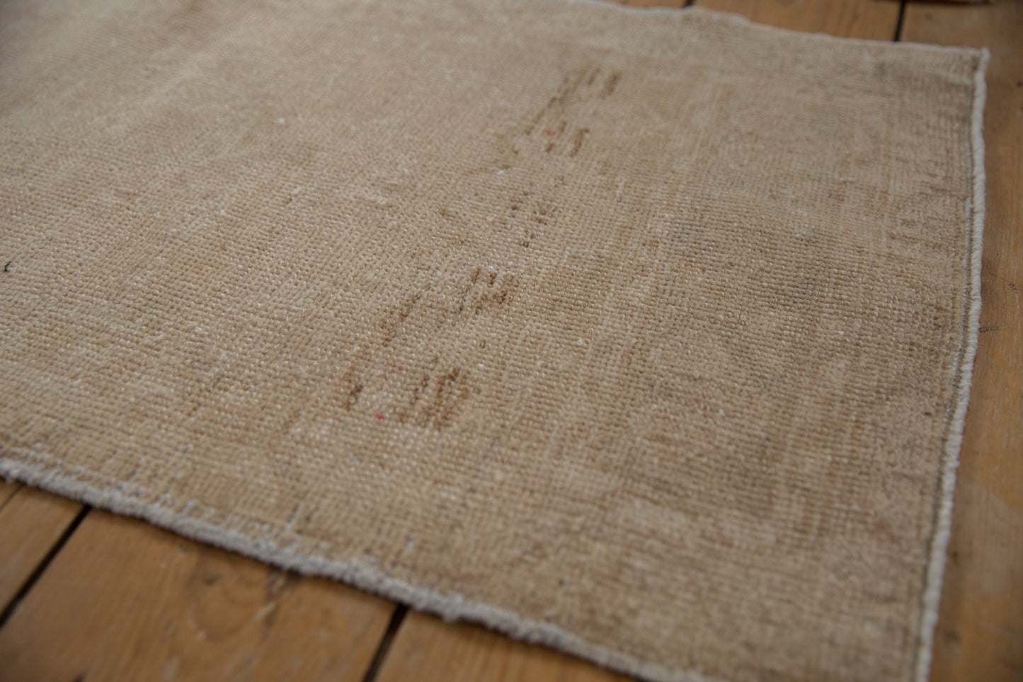 1.5x4 Vintage Distressed Oushak Rug Mat Runner