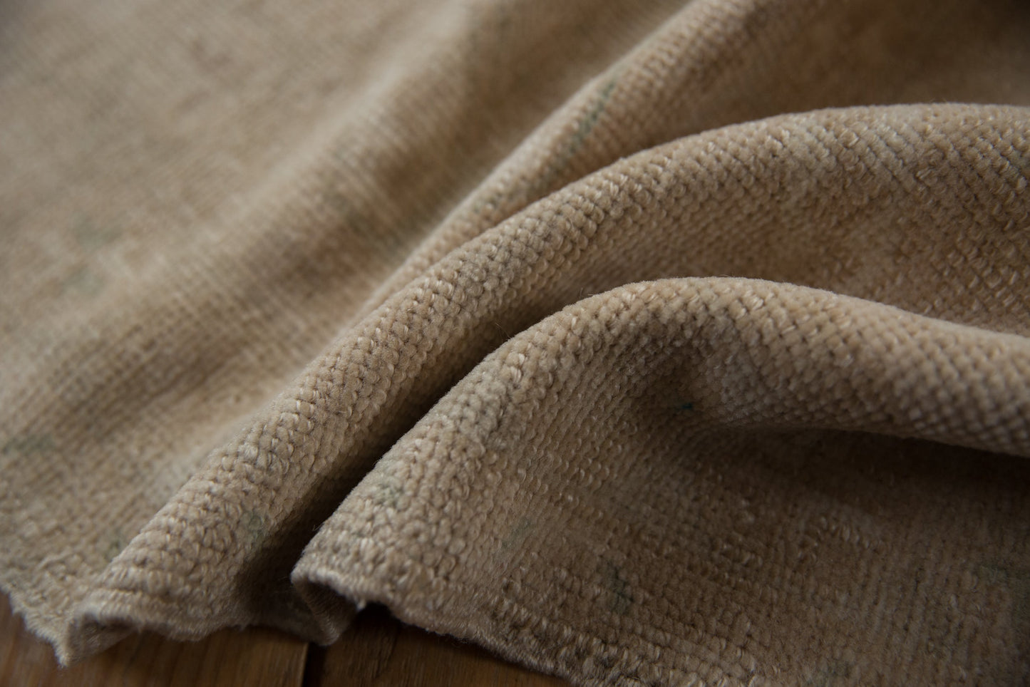 1.5x3 Vintage Distressed Oushak Rug Mat