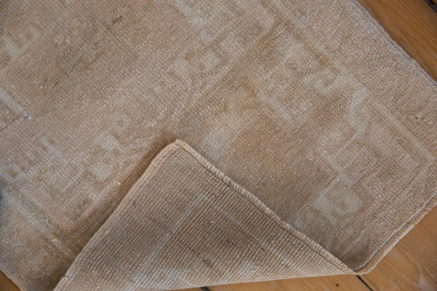 1.5x2.5 Vintage Distressed Oushak Rug Mat