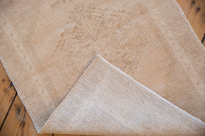 1.5x3 Vintage Distressed Oushak Rug Mat