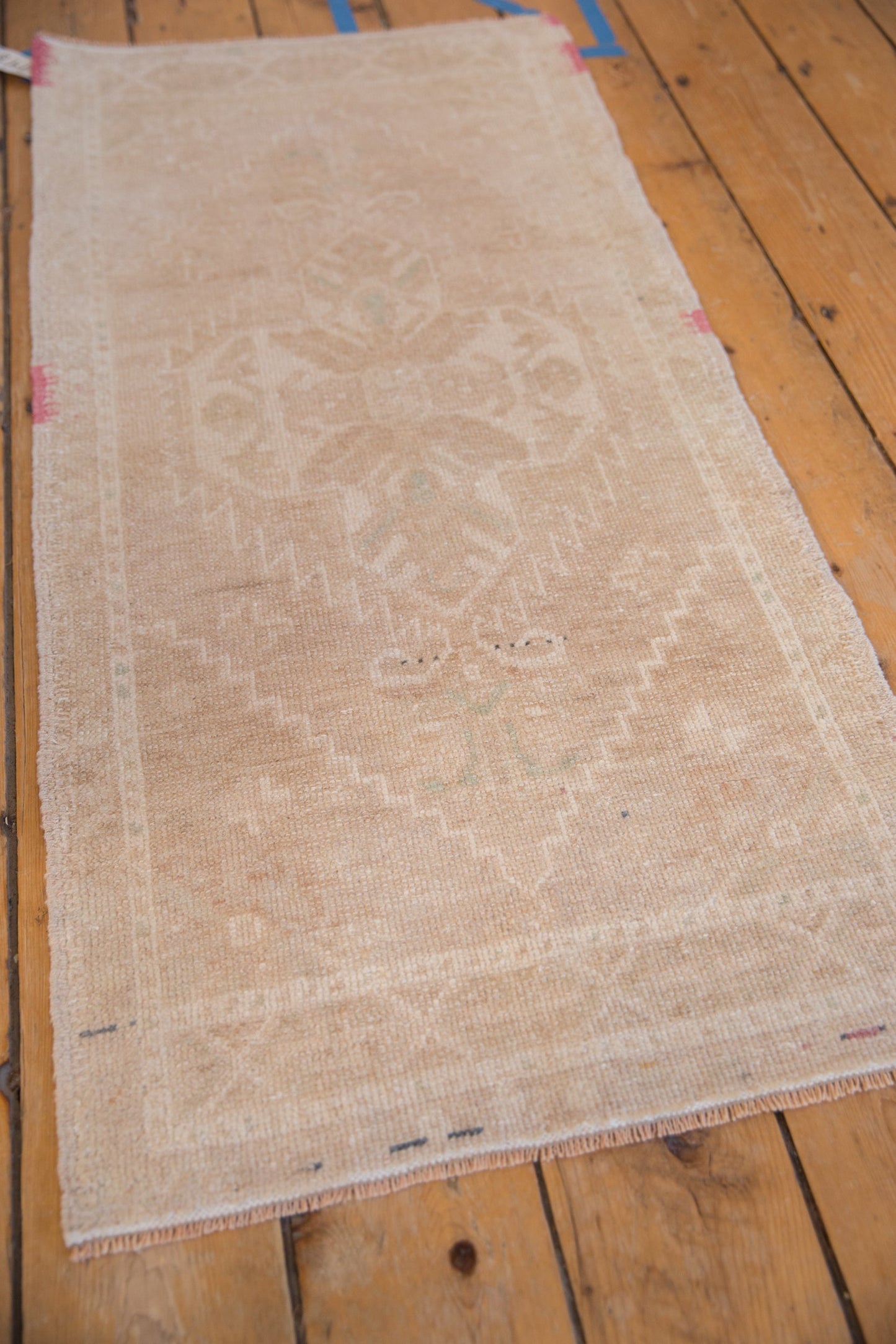 2x4 Vintage Distressed Oushak Rug Runner