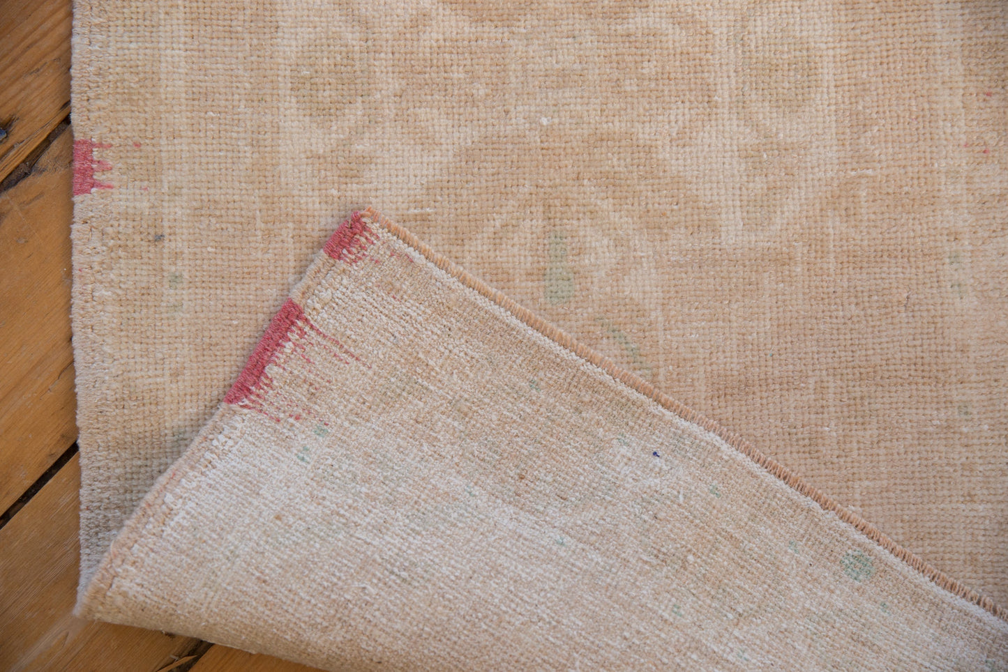 2x4 Vintage Distressed Oushak Rug Runner