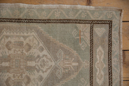2x3 Vintage Distressed Oushak Rug Mat