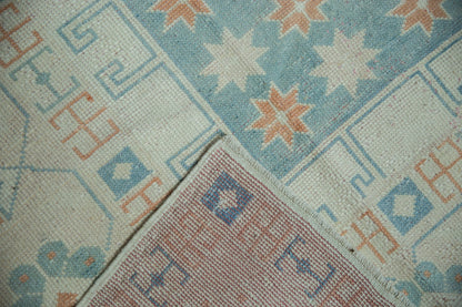 7x11.5 Vintage Distressed Oushak Carpet