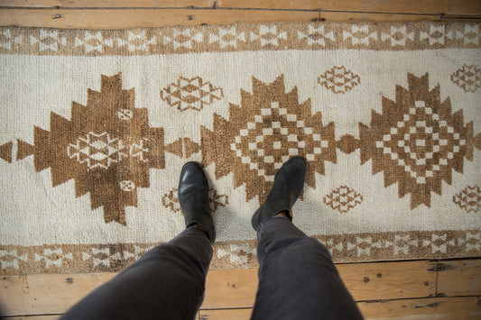 2.5x10 Vintage Distressed Kars Rug Runner