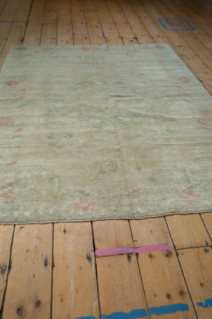 4.5x6 Vintage Distressed Oushak Rug
