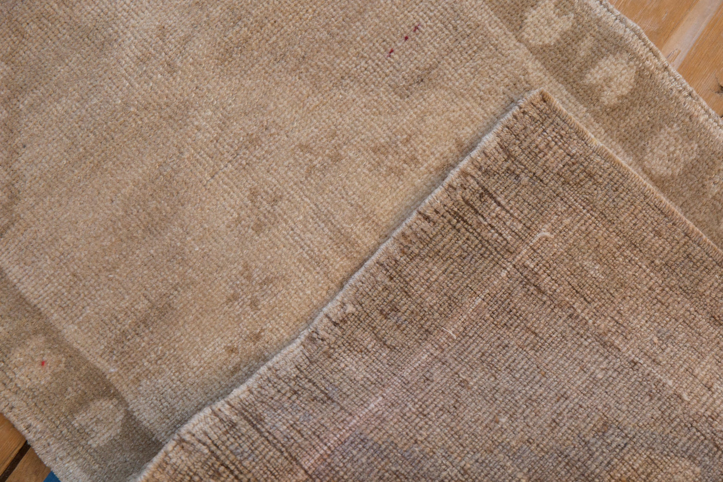 1.5x3 Vintage Distressed Oushak Rug Mat