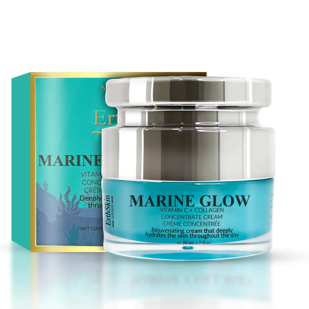Serum 30ml+ Marine Glow Vitamin C Concentrate Cream 50ml