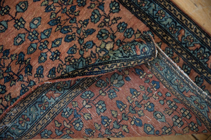 1.5x2.5 Vintage Fine Farahan Sarouk Rug Mat
