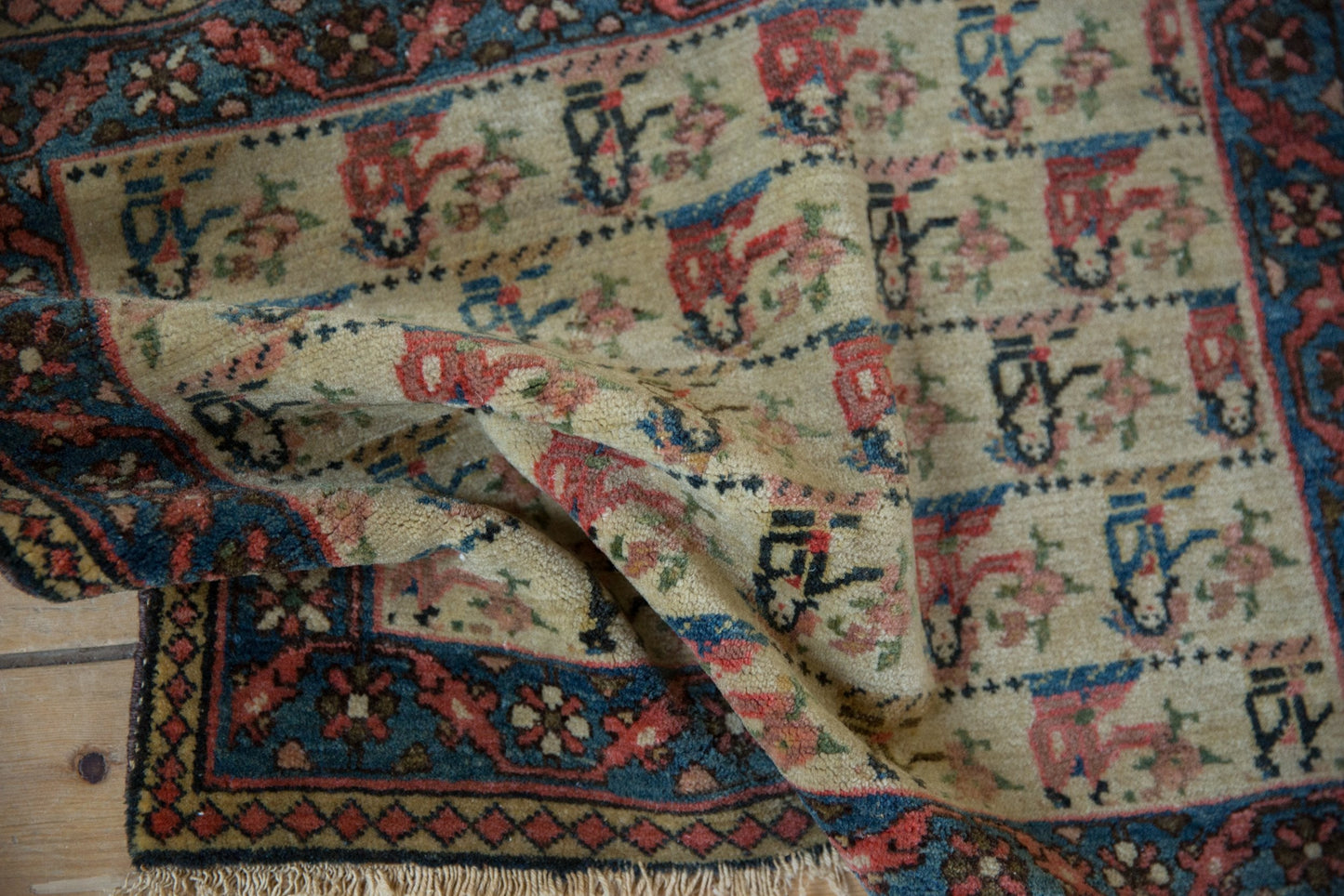 1.5x2.5 Vintage Bagface Northwest Persian Rug Mat