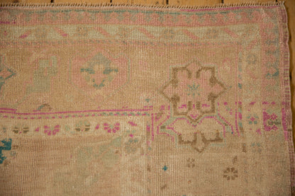 4.5x9 Vintage Distressed Oushak Rug Runner