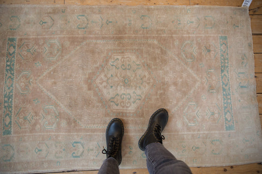 3.5x6 Vintage Distressed Oushak Rug
