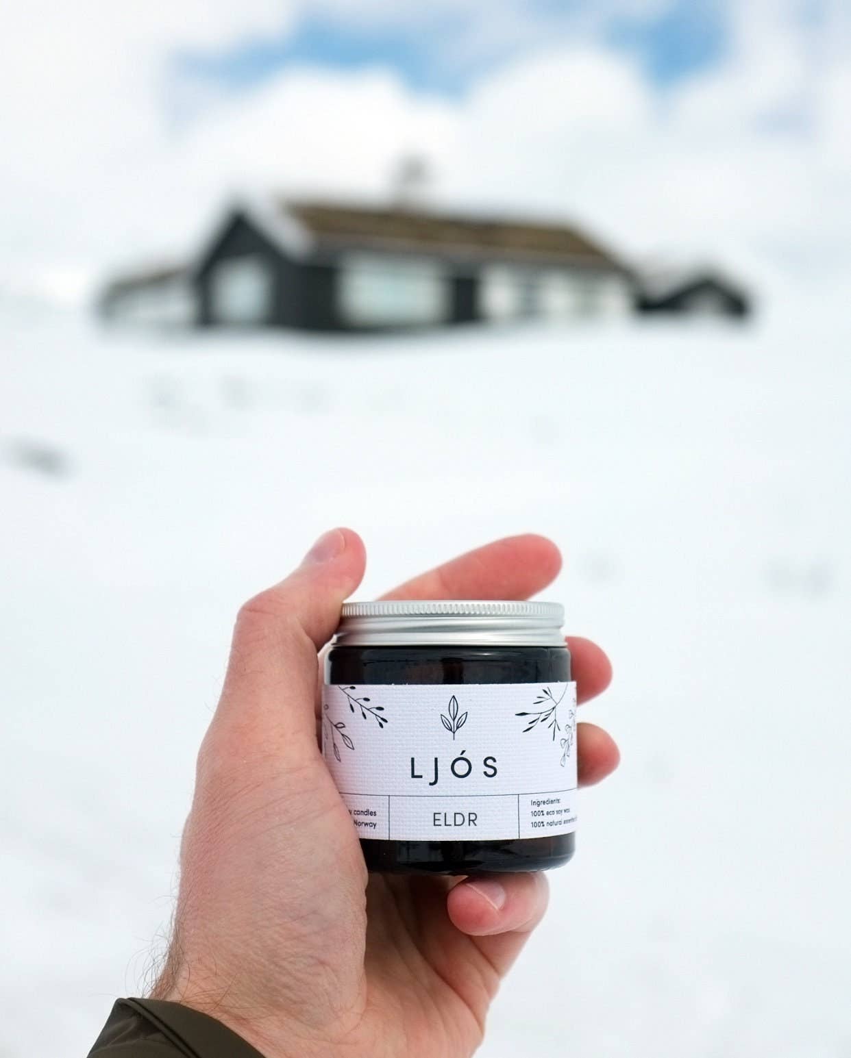 ELDR - Vetiver & Juniper Soy Candle | Handmade in Norway