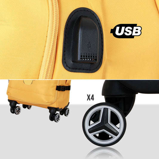 Disney Lion King Face-4-Wheel Cabin Suitcase