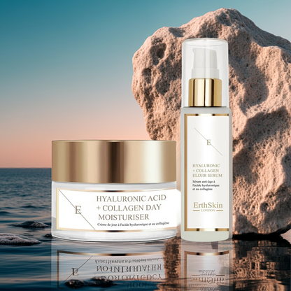 Hyaluronic Acid & Collagen Day Cream 50ml + Hyaluronic Acid & Collagen Serum - 60ml