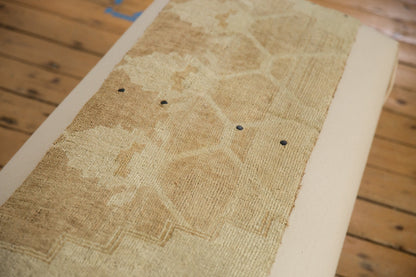 Handmade Canvas Changeable Rug Fragment Ottoman Coffee Table