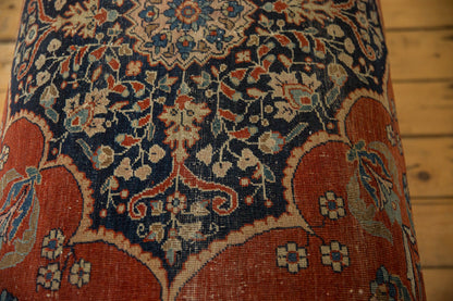 Reclaimed Antique Persian Rug Ottoman Coffee Table