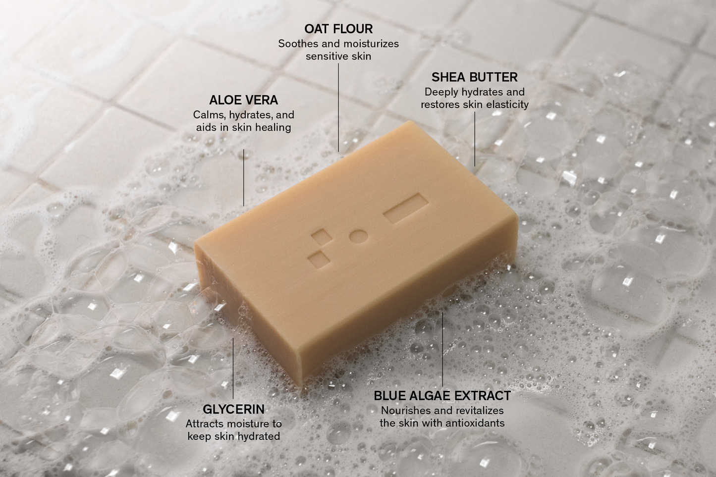 CITRON AND SEA SALT - HAIR & BODY CLEANSING BAR