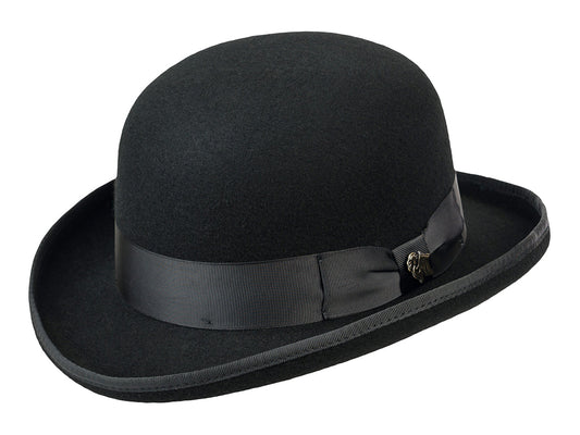Classic Wool Felt Hat Bowler Fully Lined