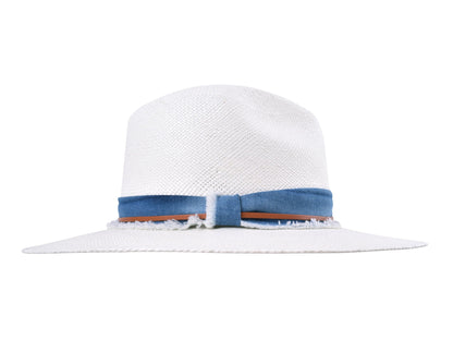 Indigo Panama Hat - Handwoven
