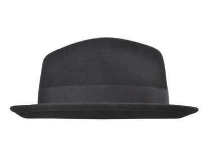 Wool Felt Fedora Hat Classic Roma Stingy