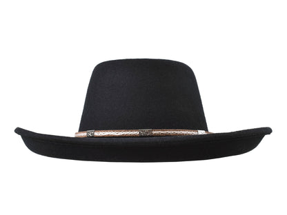 Outdoor Merino wool felt hat Rust