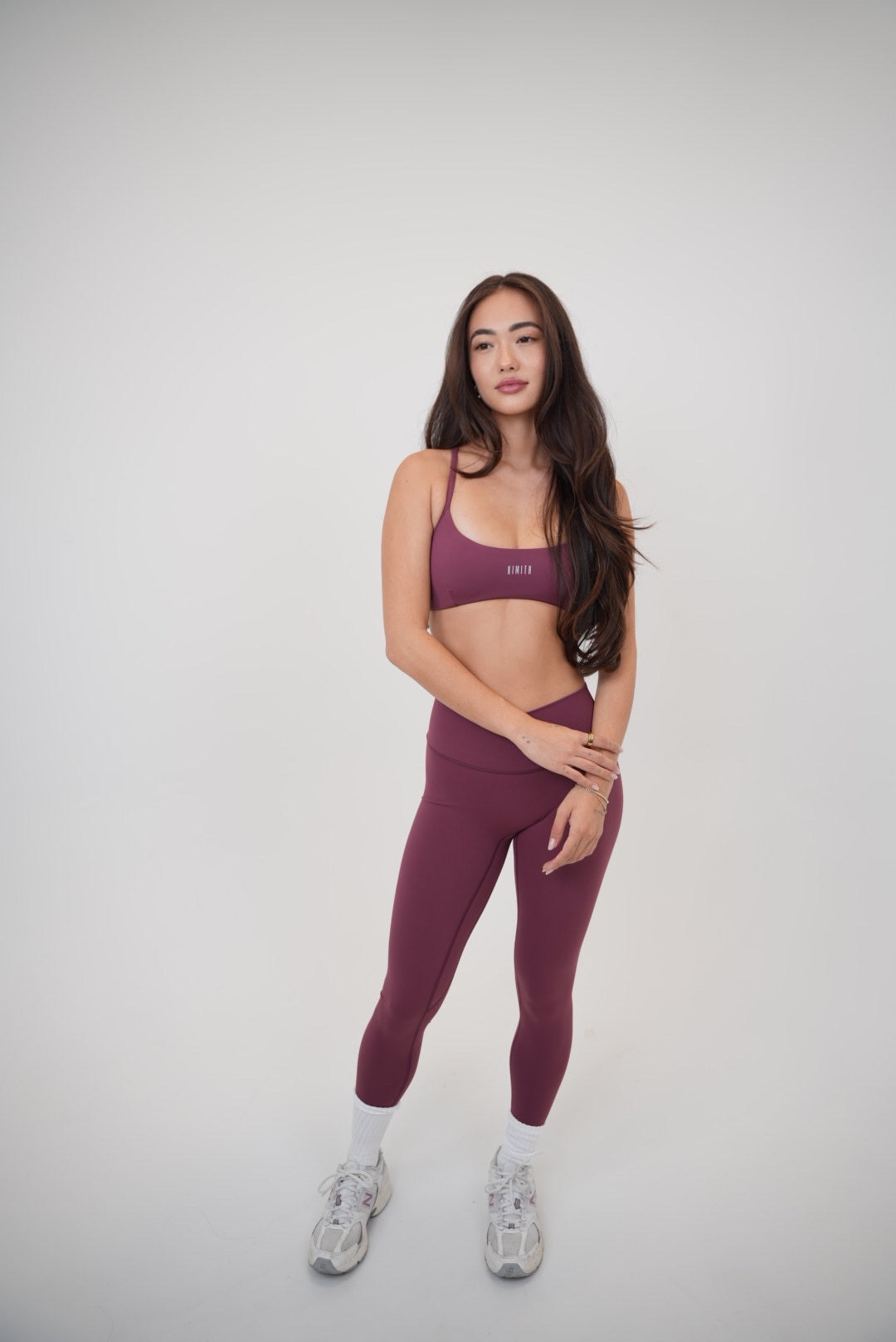 My Time Is Divine Plum Cross-Back Butter Soft Bra