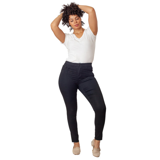 Jet Black Jeans Basic Signature Style