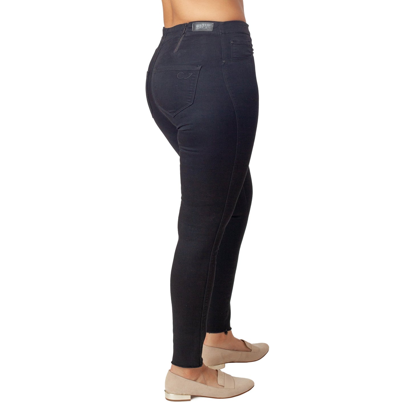 Jet Black Jeans Basic Signature Style