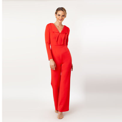 LS Origami Collar Jumpsuit