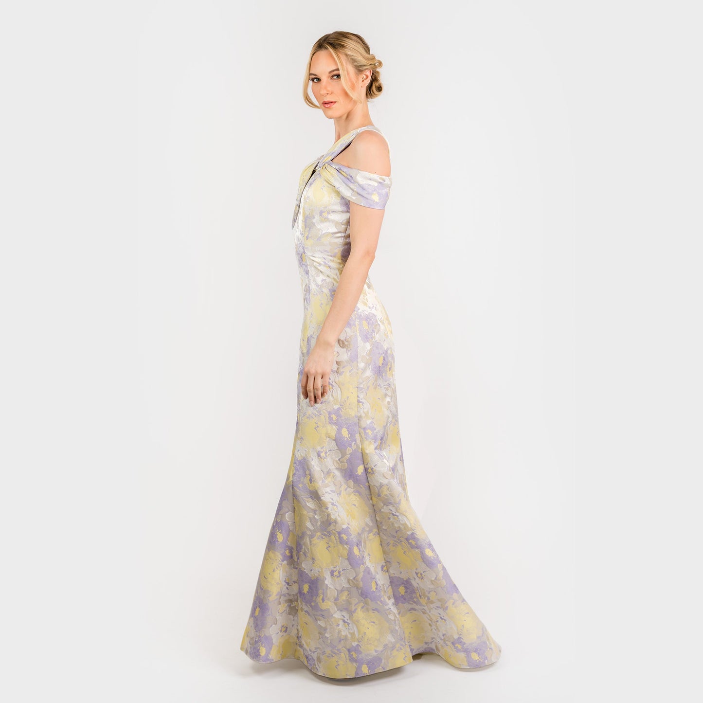 The Off The Shoulder Bow Gown