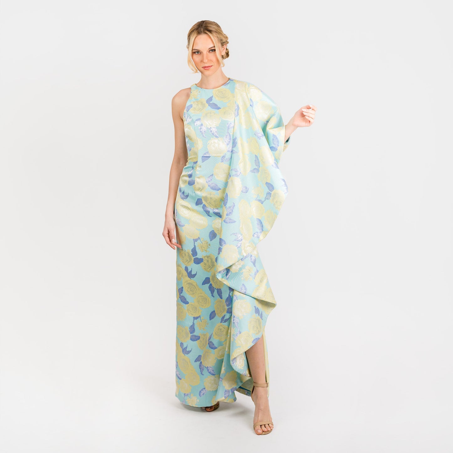 The Side Ruffle Full Length Classic