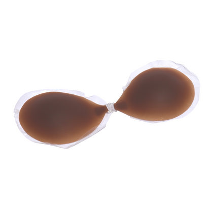Seamless Stick-On Bra in DARK TINT