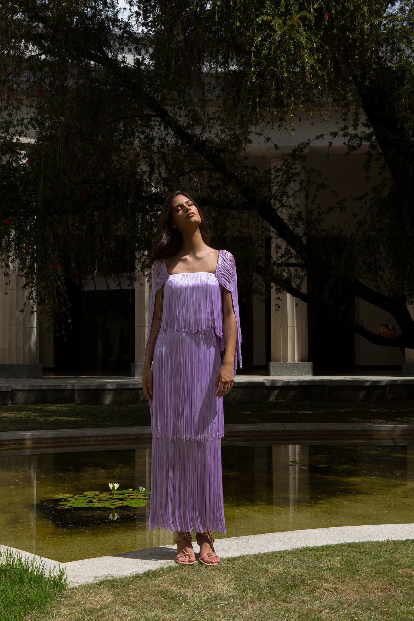 DELTA TOP IN LAVENDER