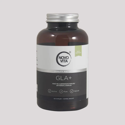 Gla+ Contains 1000 Mg of Cold-Pressed Evening Primrose Oil