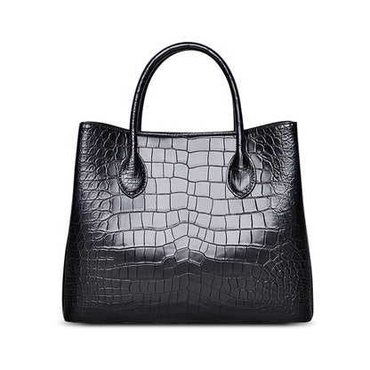 DON JOHN Crocodile Luxurious Handbags Women's