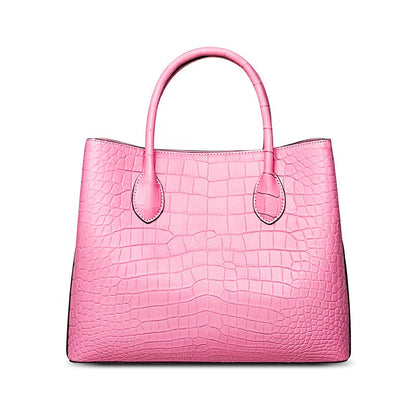 DON JOHN Crocodile Luxurious Handbags Women's